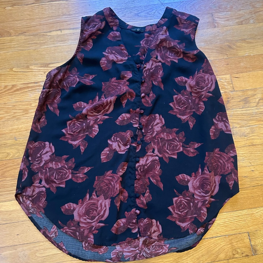 Floral Halter Top